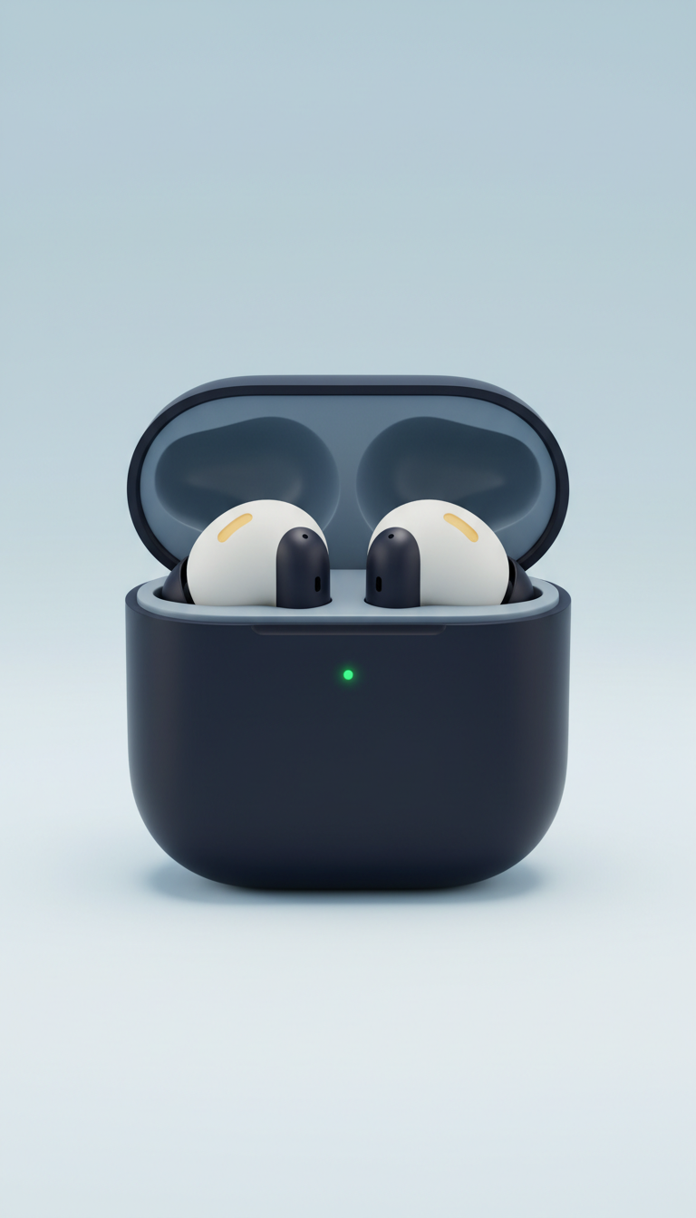 Wireless Earbuds with Compact Case