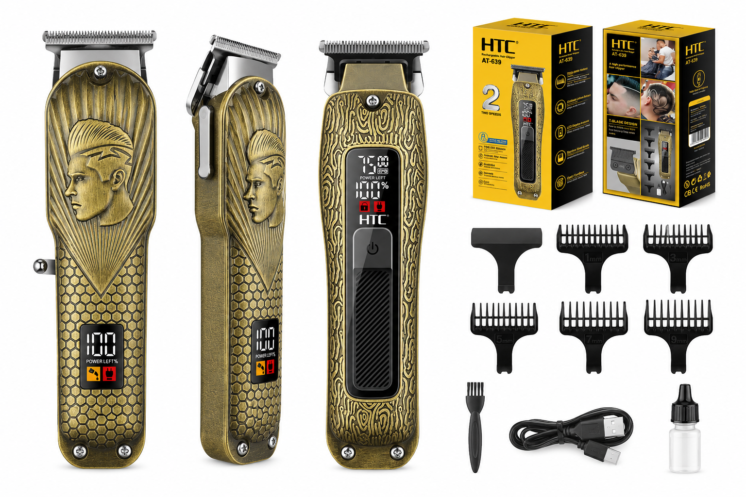 Professional hair clipper.